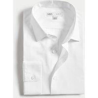 Easy Iron Slim Fit Cotton Blend Shirt