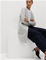 Air-Yarn V-Neck Longline Cardigan