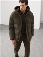 Feather & Down Puffer Jacket with Stormwear