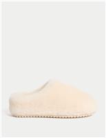 Shearling Mule Slippers