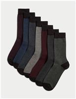 7pk Cool & Fresh Cotton Rich Socks