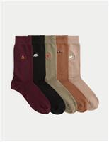 5pk Cool & Fresh Outdoor Cotton Rich Socks
