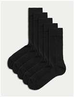 5pk Cool & Fresh Cotton Rich Light Cushioned Socks