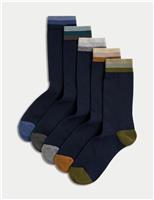 5pk Cool & Fresh Cotton Rich Cushioned Socks