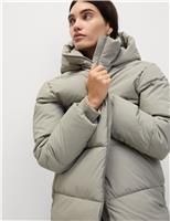 Rubber Thermowarmth Padded Duvet Coat