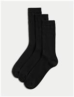 3pk Gentle Grip Cool & Fresh Socks