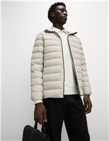 Lightweight Feather & Down Padded Jacket