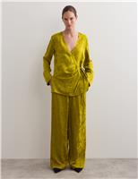 Avocado Jacquard Trouser Co-ord