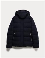Feather & Down Puffer Jacket with Stormwear Plus
