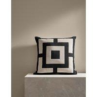 Box Applique Square Cushion