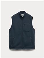 Fleece Lined Funnel Neck Gilet