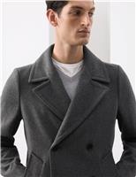 Wool Rich Peacoat