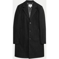 M&S Revere Overcoat Black