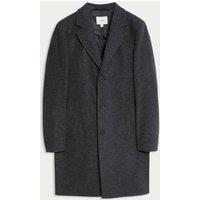 M&S Revere Overcoat Charcoal