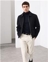 Wool Rich Bomber Jacket