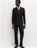 Regular Fit Pure Wool Flannel Suit Jacket