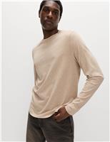 Pure Cotton Crew Neck T-Shirt