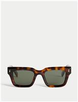 Chunky Bevelled D-frame Sunglasses