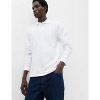 M&S Ultimate Cotton Rich Polo Shirt White