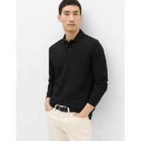 M&S Ultimate Cotton Rich Polo Shirt Black