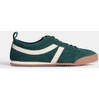 M&S Kids' Slim Sole Trainers (3 Large - 7 Large) Green Mix