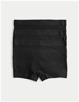 3pk Cotton with Stretch Boxer Shorts (6-16 Yrs)