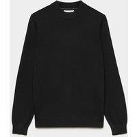 Autograph Pure Extra Fine Merino Wool Performance Jumper Black