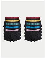 10pk Cotton Rich Trunks (5-16 Yrs)