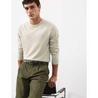 Autograph Pure Cashmere Crew Neck Jumper Light Natural