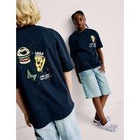The Doodle Boy Pure Cotton Graphic T-Shirt (4-16 Yrs)