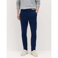 M&S Skinny Fit Stretch Chinos Dark Marine