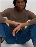 Cotton Rich Ribbed Garment Dye Top