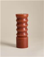 Retro Pillar Candle