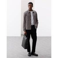 Pure Cotton Puppytooth Overshirt