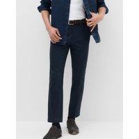 M&S Regular Fit Twill Chinos Navy