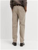 Regular Fit Cotton Rich Stretch Chinos