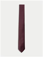 Machine Washable Skinny Plain Tie