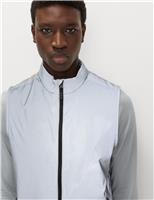 Reflective Woven Sports Gilet with Stormwear