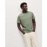 M&S Regular Fit Pure Cotton Crew Neck T-Shirt Onyx