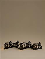 Light Up Halloween Window Scene