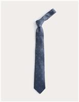 Herringbone Paisley Pure Silk Tie
