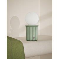 Globe Swirl Rechargeable Table Lamp