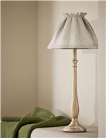 Flow Wooden Skirt Shade Table Lamp
