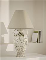 Splatter Effect Urn Table Lamp