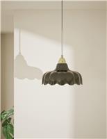 Ceramic Scallop Petal Easy Fit Shade