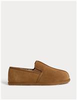 Suede Moccasin Slippers with Freshfeet