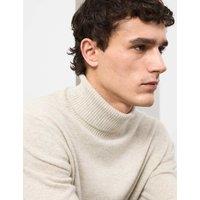 Autograph Pure Cashmere Roll Neck Jumper Light Natural