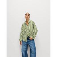 Printed Collared Button Through Shirt