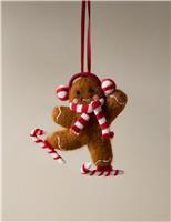 Felt Gingerbread Hanging Decoration