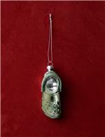 Glass Hanging Clog Decoration